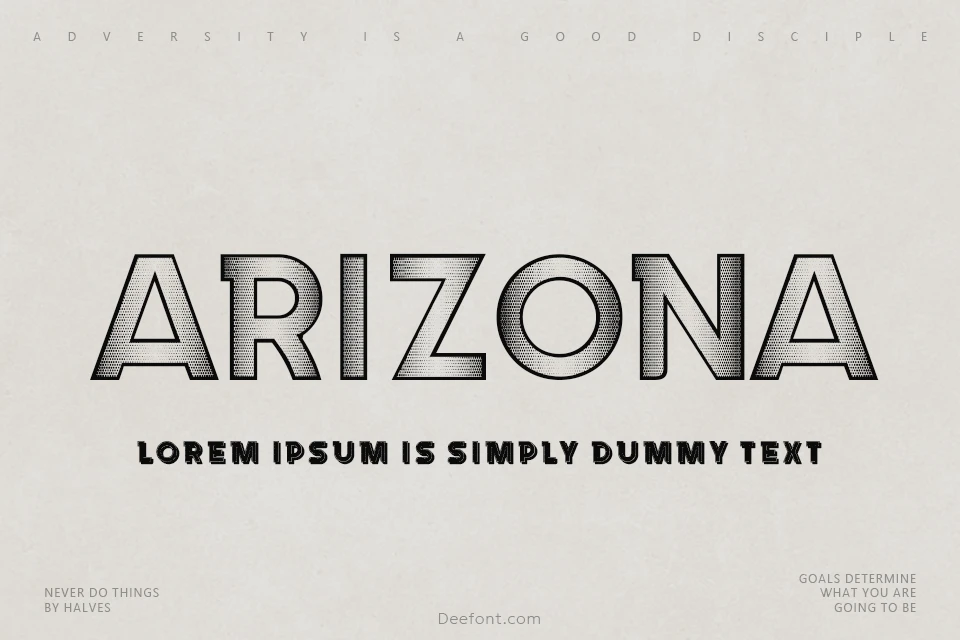 Arizona Font