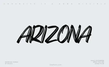 Arizona Display Font