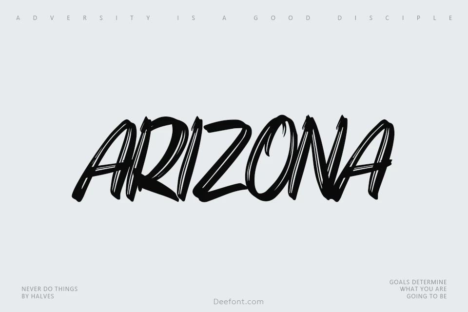 Arizona Font