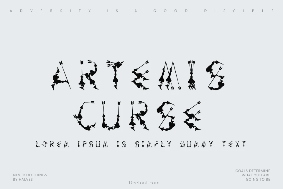 Artemis Curse Font