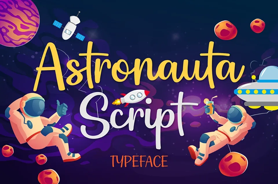 Astronauta Script Font