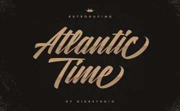 Atlantic Time Font