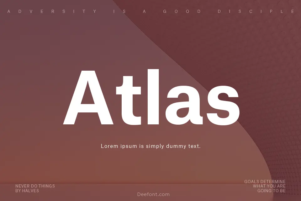 Atlas Font Family