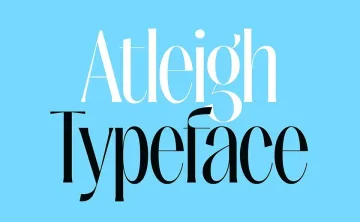 Atleigh Font Family