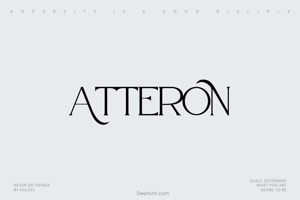 Atteron Font