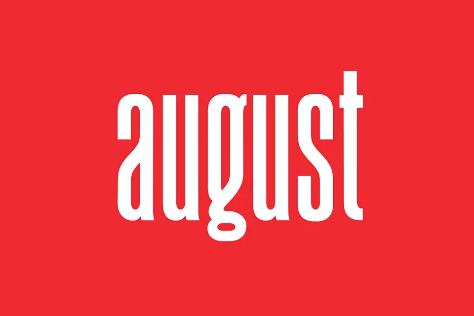 August Typeface