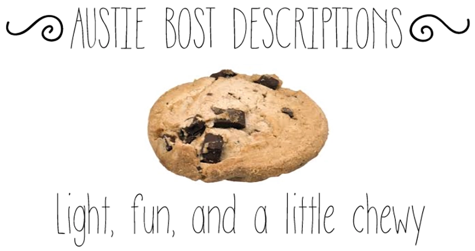 Austie Bost Descriptions Font
