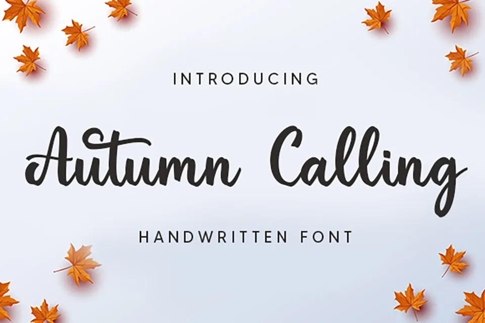 Autumn Calling Font