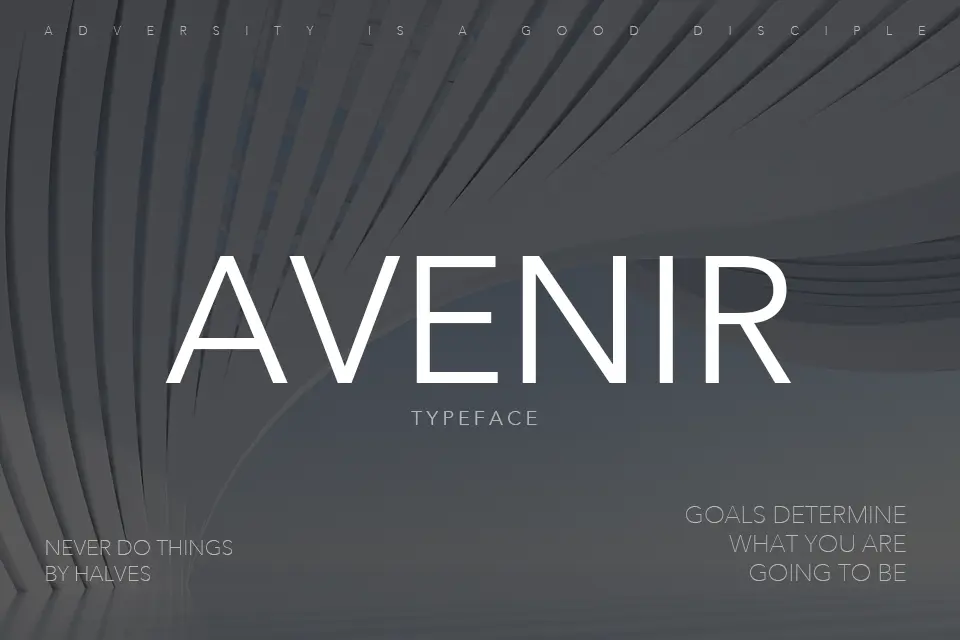 Avenir Font Family