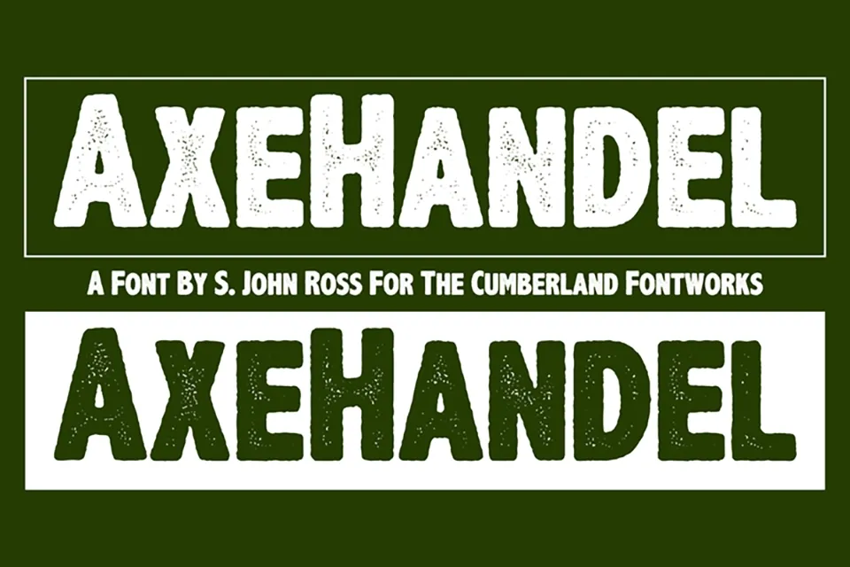 Axe Handel Font