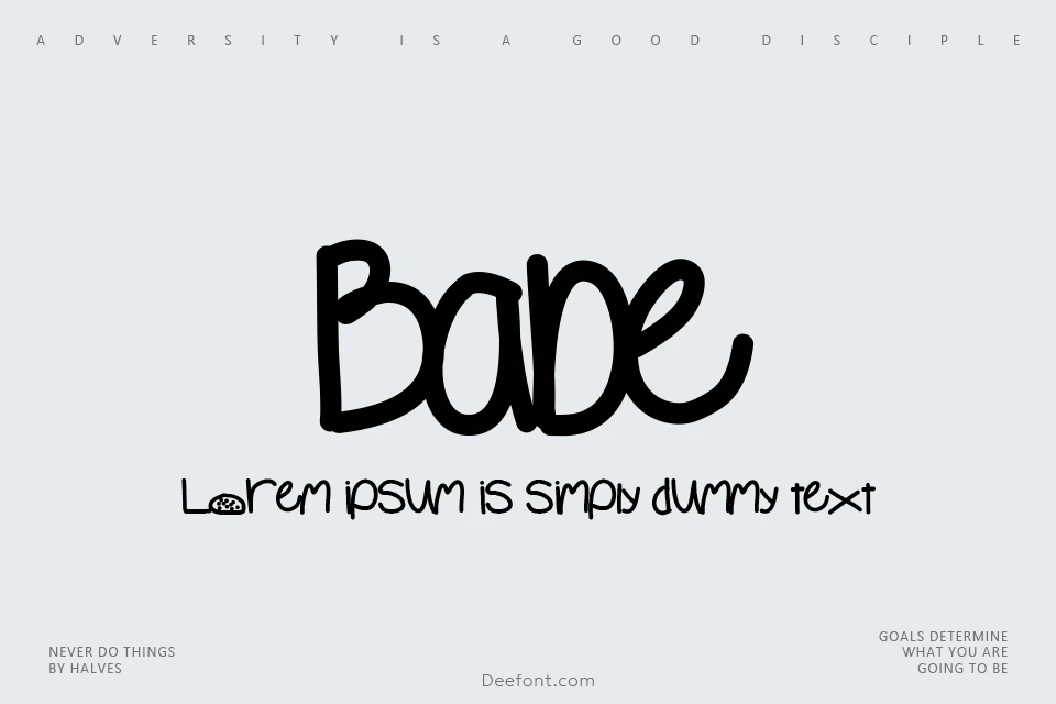 Babe Font