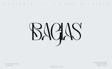 Bagias Font