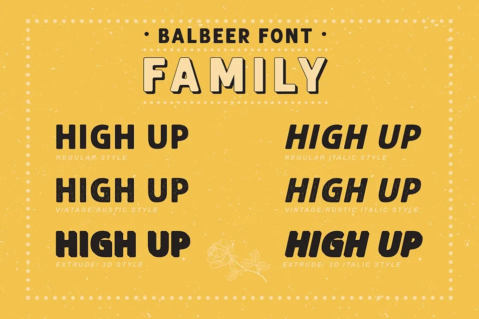 Balbeer Font