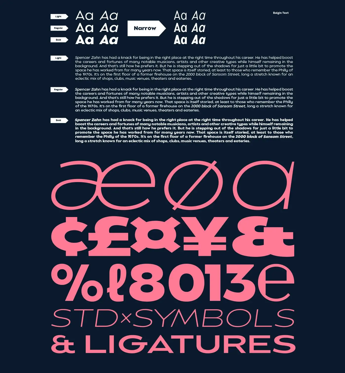 Balgin Font Family