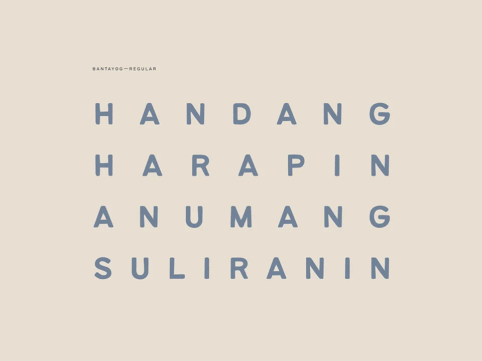 Bantayog font download