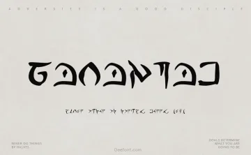 Barazhad Font