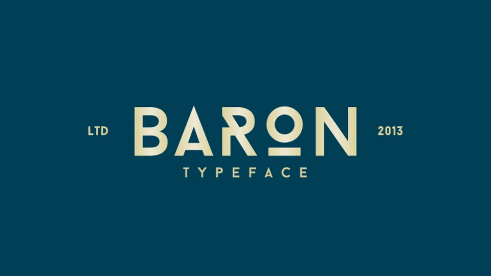 baron font download