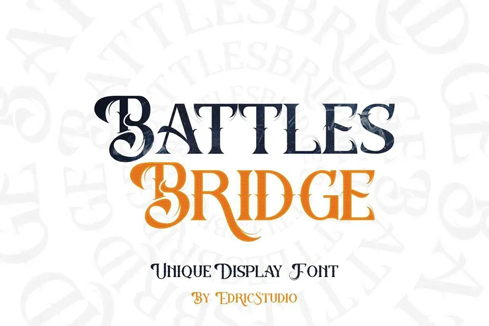 Battlesbridge Font