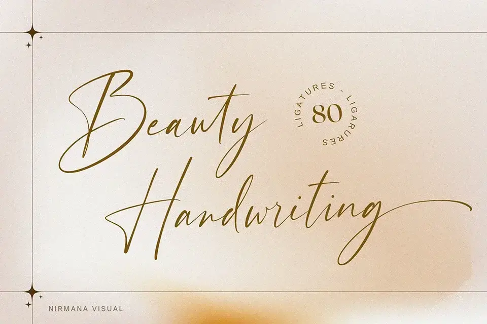 Beauty Handwriting Font