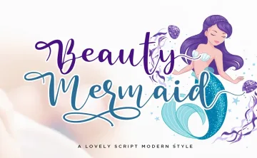 Beauty Mermaid Font