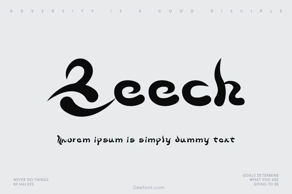 Beech Font