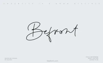 Befront Font