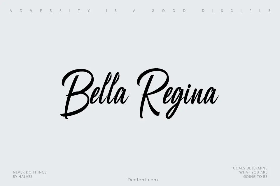 Bella Regina Font