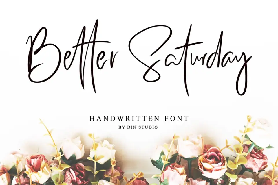 Better Saturday Script Font