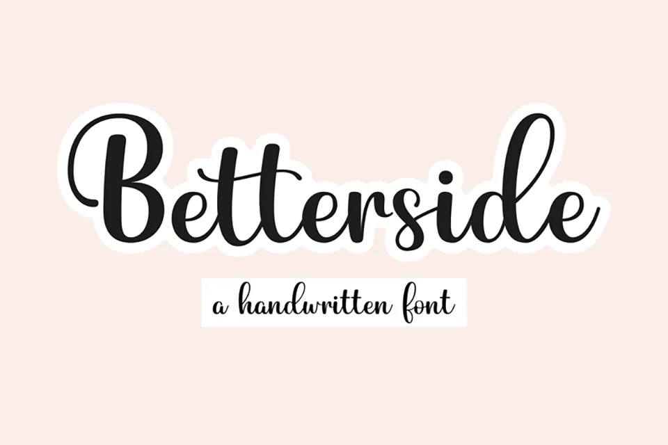 Betterside Font