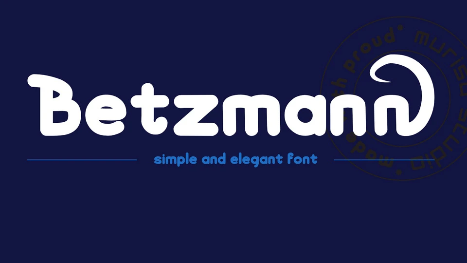 murisa betzmann font download