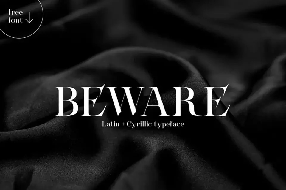 Beware Font