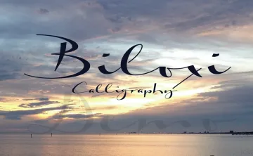 Biloxi Calligraphy Font