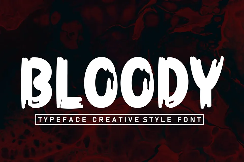 Bloody Font