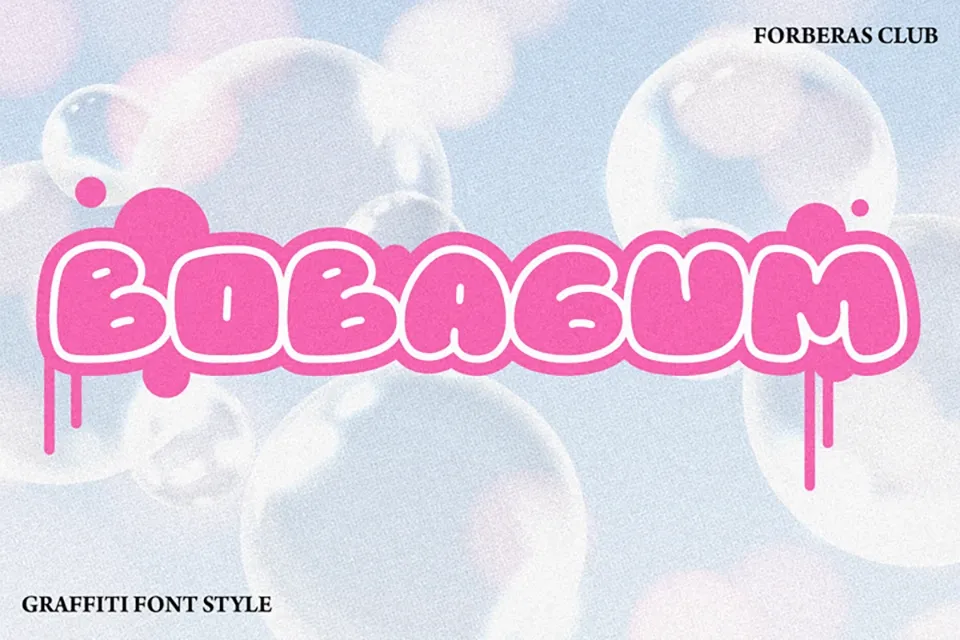 Bobagum Font