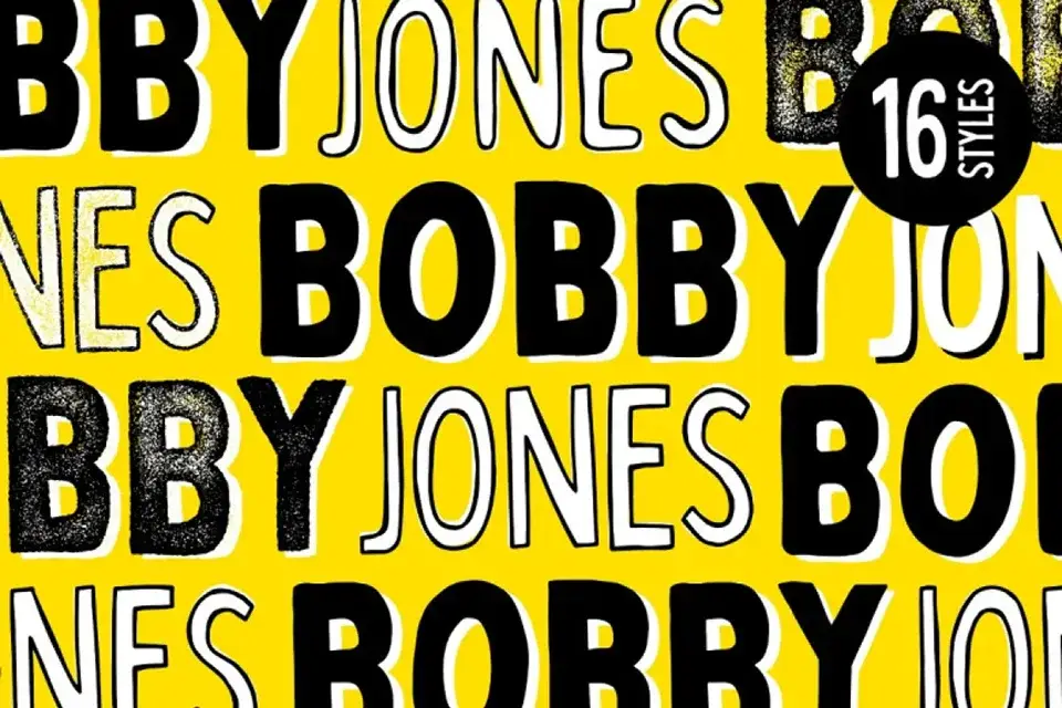 Bobby Jones Font Family