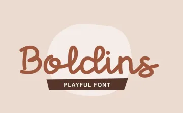 Boldins Font