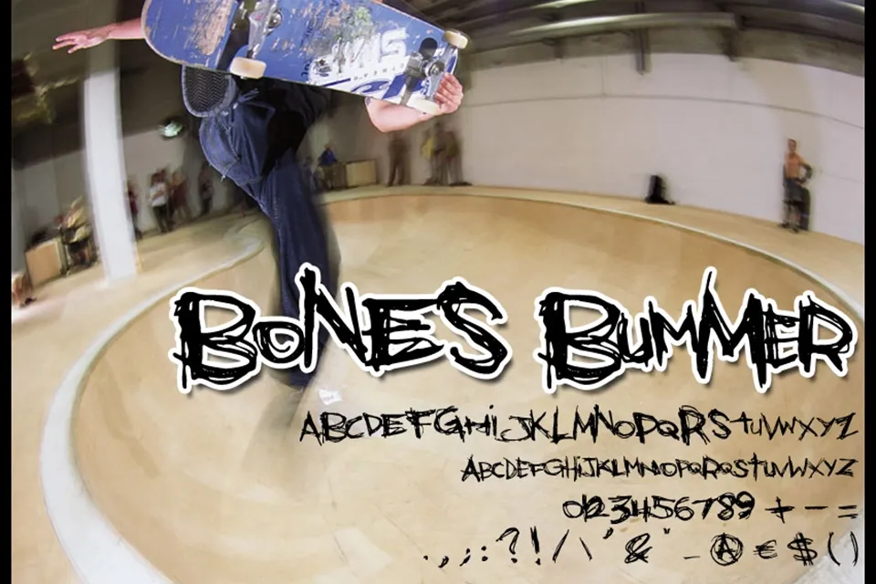 Bones Bummer Font