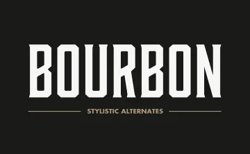 Bourbon Font Family