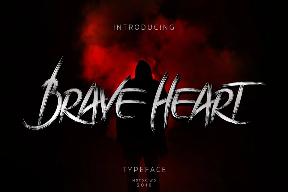 Brave Heart Font