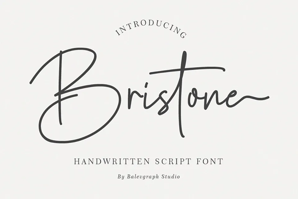 Bristone Font