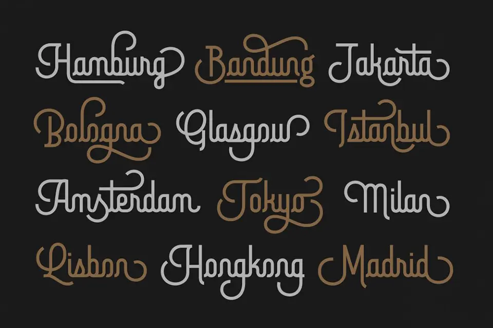 Brotherline Font