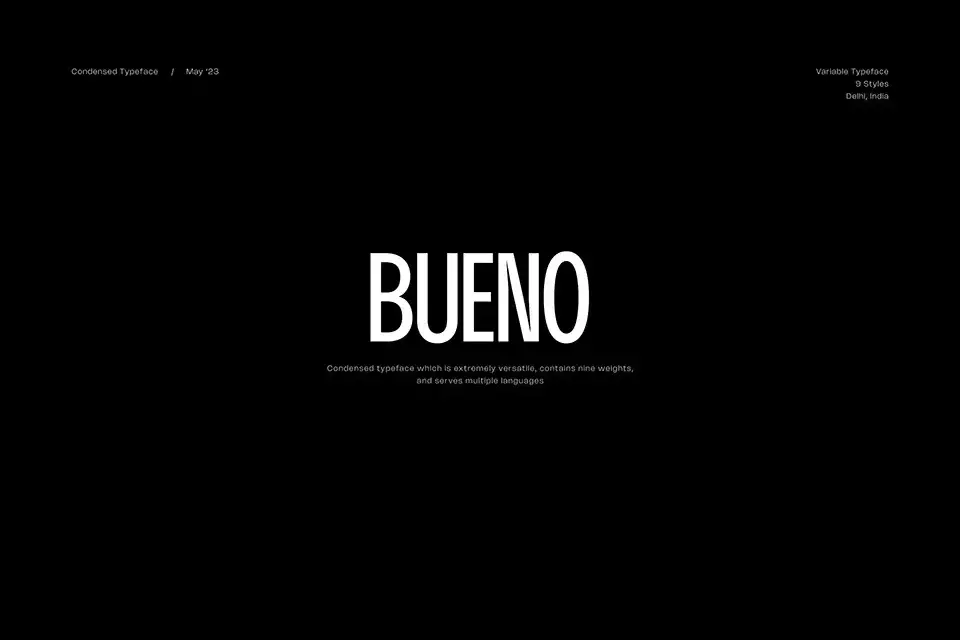 Bueno Font