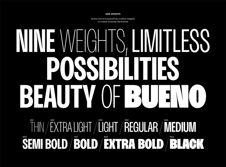 Bueno Font