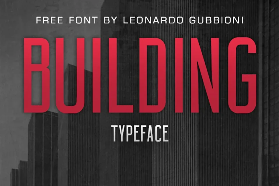 BUILDING Typeface