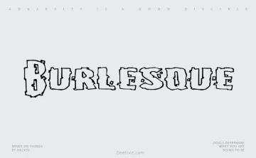 Burlesque Font