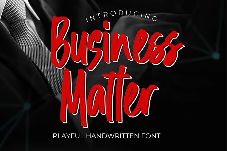 Business Matter Font