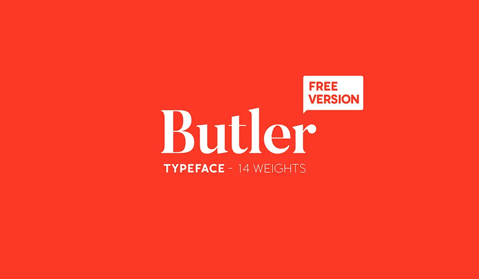 butler font download