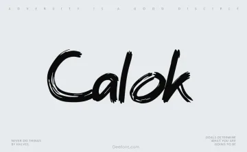 Calok Font