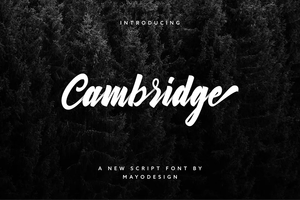 Cambridge Font