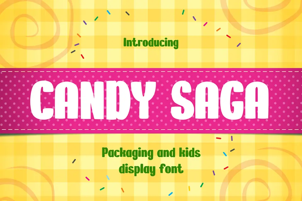 Candy Saga Font